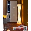 Arte M Standleuchte Lounge 3 weiss