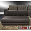Arte M Ecksofa Malibu Dunkelbraun 305 cm x 161 cm