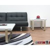 Neos Beistelltisch weiss hochglanz 70 x 70 cm