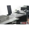 Rom Esstisch Marmor Glas Schwarzglas 