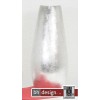 Spizy Vase X-Schmal silber H 40 cm