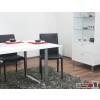 Radius Esstisch Weiss hochglanz 200 cm