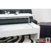 Solei Couchtisch hochglanz weiss mit Funktion 120 x 60 cm