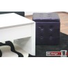 Solei Couchtisch hochglanz weiss mit Funktion 120 x 60 cm