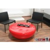 Strice Couchtisch rot hochglanz  100 cm