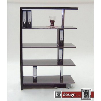 Titanium Highboard Esche schwarz