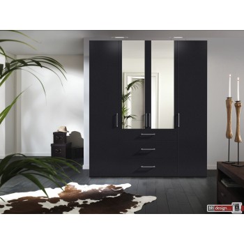 Express Möbel Drehtürenschrank Brooklyn, mit Spiegel  und Schubladen, Höhe 216 cm oder Höhe 236 cm