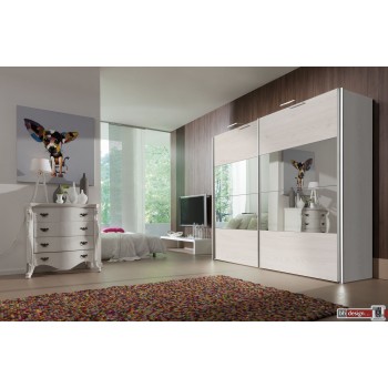 Express Möbel Schwebetürenschrank FOUR YOU, Siegeleinsatz, 150 cm bis 300 cm , Höhe 216 cm oder Höhe 236 cm