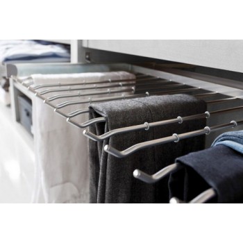 De Lux Hosenhalter ausziehbar 100 cm  für Express Schwebetürenchrank