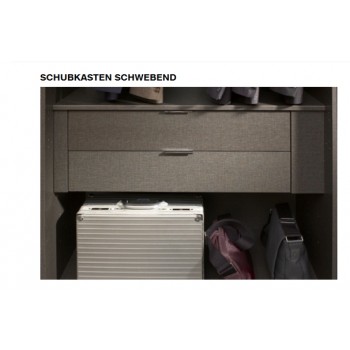 Schubkasteneinsatz  2-er Set für Nolte Schrank Marcato, 50 cm breit