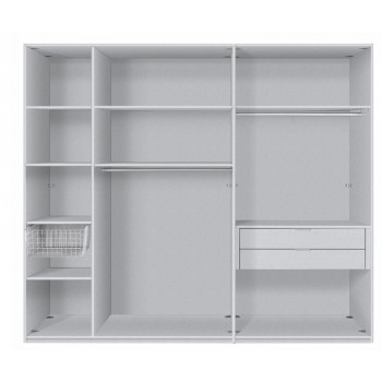 Zubehörset  für Express Schränke, Breite 250 cm, Höhe 216 / 236 cm