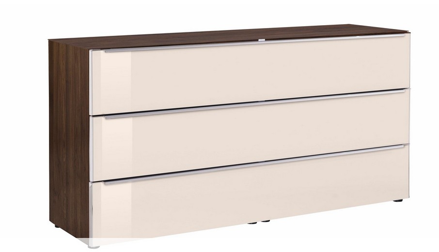 Nolte Möbel Kommode Alegro Style 160 X 79 Cm 3 Glasschubkästen