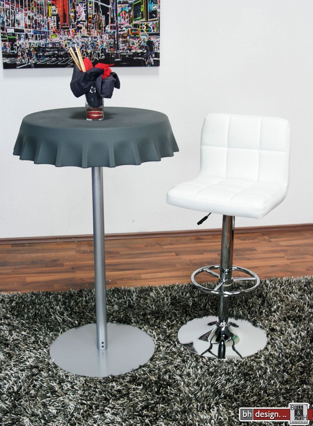 hot barhocker weiss powered by Bell & Head® - Preiswerte Versandkosten