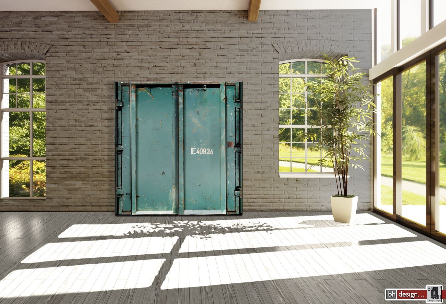 Schrank Im Container Look | Kleiderschrank - Schrank Design Ideen