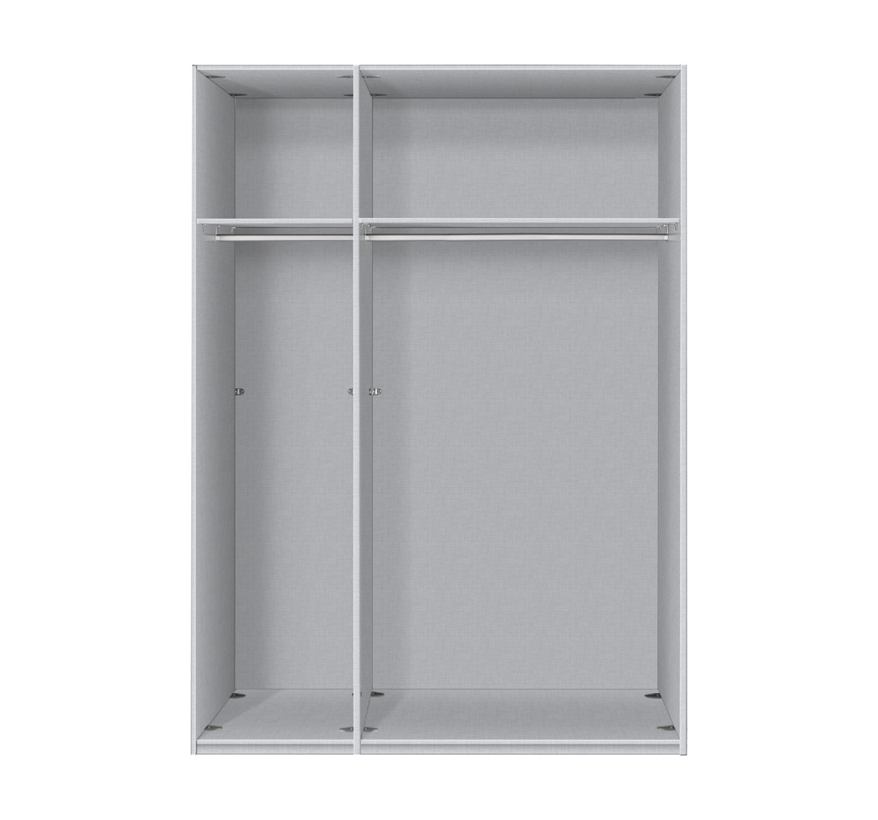 Express Möbel Schwebetürenschrank Stars, weiss hochglanz Front Höhe 216