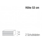 Nolte Möbel Sideboard Alegro2 Style , 160  x 53 cm, 2 Schubkästen, in verschiedenen Farben