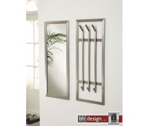 Carry Line Spiegel aus Sicherheitsglas mit Edelstahlrahmen 100 x 40 cm