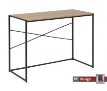 Schreibtisch Computertisch Seaford, Wildeiche Melamin, 100 x 45 x H 75 cm 