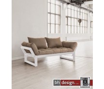 Bebob, Designer Sofa by Karup Design mit klappbaren Seitenteilen und Futonauflage 