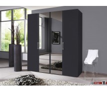 Express Möbel Drehtürenschrank Brooklyn, uni mt Spiegel ,100 cm bis 300 cm , Höhe 216 cm oder Höhe 236 cm