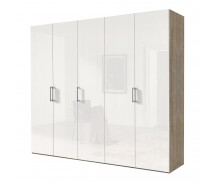 Express Möbel Drehtürenschrank Brooklyn, hochglanz Front,100 cm bis 300 cm, Höhe 216 cm oder Höhe 236 cm