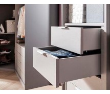 De Lux Innenschubkasten 2-er Set für Express Schrank, 50 cm x 29 cm