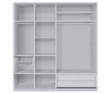 Zubehörset  für Express Schränke, Breite 200 cm, Höhe 216 / 236 cm