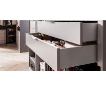 De Lux Innenschubkasten 2-er Set für Express Schrank, 100 cm x 29 cm