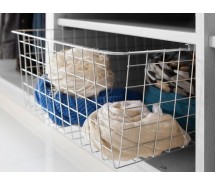 De Lux Wäschekorb ausziehbar 43 x 19 cm  für Express Schwebetürenchrank