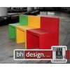 Angolo Retto Designer Stuhl in verschidenen Farben