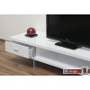 Bonseo TV-Tisch hochglanz weiss 200 x 58 cm