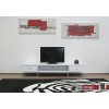  Bonseo TV-Tisch hochglanz weiss 200 x 58 cm
