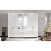 Express Möbel Drehtürenschrank Brooklyn, hochglanz, Spiegel und Schubladen, Höhe 216 cm oder Höhe 236 cm