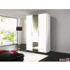 Express Möbel Drehtürenschrank Brooklyn, hochglanz  mt Spiegel,100 cm - 300 cm, Höhe 216 cm o. Höhe 236 cm