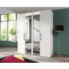 Express Möbel Drehtürenschrank Brooklyn, uni mt Spiegel ,100 cm bis 300 cm , Höhe 216 cm oder Höhe 236 cm