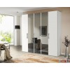 Express Möbel Drehtürenschrank Brooklyn, hochglanz  mt Spiegel,100 cm - 300 cm, Höhe 216 cm o. Höhe 236 cm