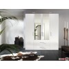 Express Möbel Drehtürenschrank Brooklyn, hochglanz, Spiegel und Schubladen, Höhe 216 cm oder Höhe 236 cm