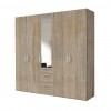 Express Möbel Drehtürenschrank Brooklyn, mit Spiegel  und Schubladen, Höhe 216 cm oder Höhe 236 cm