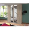 Express Möbel Drehtürenschrank Brooklyn, uni mt Spiegel ,100 cm bis 300 cm , Höhe 216 cm oder Höhe 236 cm