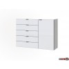 Express Möbel Kommode One 700 , 5 Schubkästen, 1 Tür, Front verschiedene Glasvarianten, 130 x 100 cm
