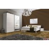 Express Möbel Kommode One 700 , 2 Türen, Front hochglanz weiss, B 100 cm x H 80 cm
