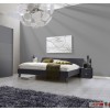 Express Möbel Nachtkonsole One 700 , 2 Schubladen, Front hochglanz weiss, B 40 cm x H 42 cm