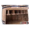 Crazy Weinfaß, Barschrank oder Weinregal by Canett Design 63 x H 90 cm