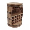 Crazy Weinfaß, Barschrank oder Weinregal by Canett Design 63 x H 90 cm