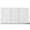 Express Möbel Kommode One 700 , 4 Schubkästen, 2 Türen, Front verschiedene Glasvarianten, 140 x 80 cm