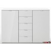 Express Möbel Kommode One 700 , 5 Schubkästen, 2 Türen, Front verschiedene Glasvarianten, 140 x 100 cm