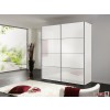 Express Möbel Schwebetürenschrank FOUR YOU, Lackfront weiss, 150 cm bis 300 cm , Höhe 216 cm oder Höhe 236 cm