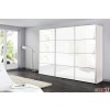 Express Möbel Schwebetürenschrank FOUR YOU, Lackfront weiss, 150 cm bis 300 cm , Höhe 216 cm oder Höhe 236 cm