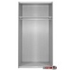 Express Möbel Drehtürenschrank Brooklyn, hochglanz  mt Spiegel,100 cm - 300 cm, Höhe 216 cm o. Höhe 236 cm