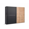Express Möbel Schwebetürenschrank One 310 , mit Glastür, 150 cm bis 300 cm, verschiedene Farben